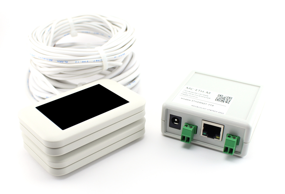 Wired ethernet people counter